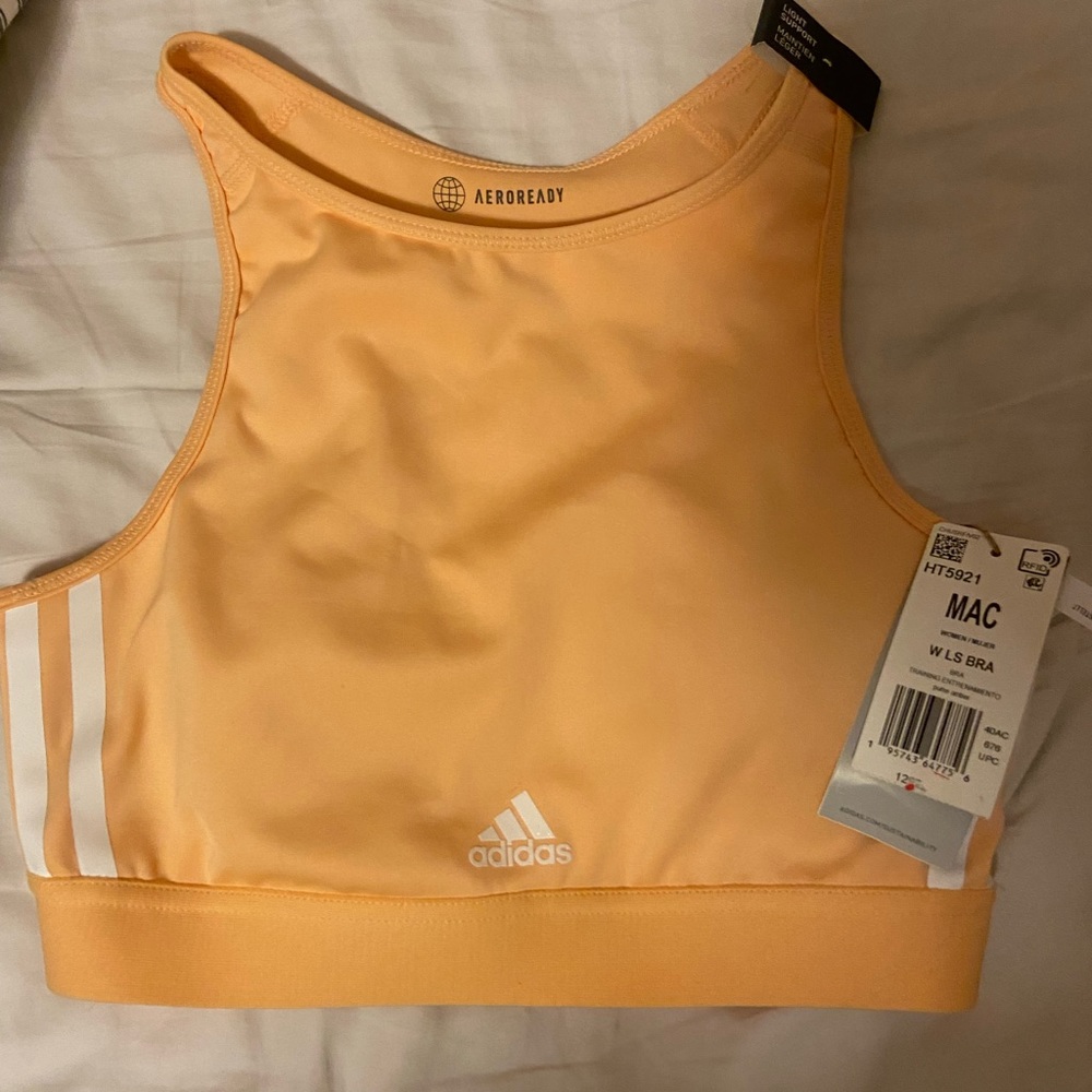 Adidas cropped sports bra